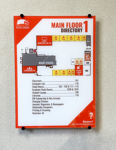 Main Floor Directory