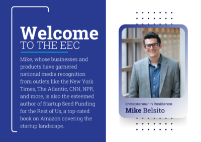 Welcoming post for EEC's newest member, Mike Belsito