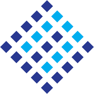 Symbolic logo of Higher Ed Horizon and Consortium Cyan diamonds