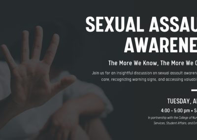 Digital Display Sexual Assault Awareness