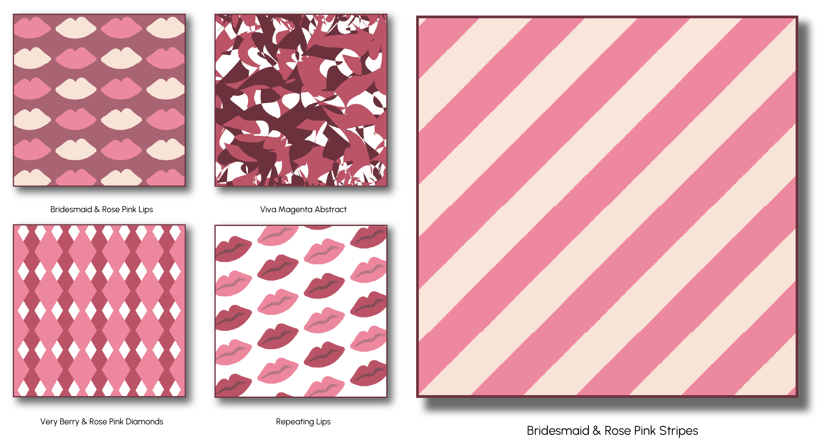 Kissing-Web-Patterns First concepts of representing the letter o series